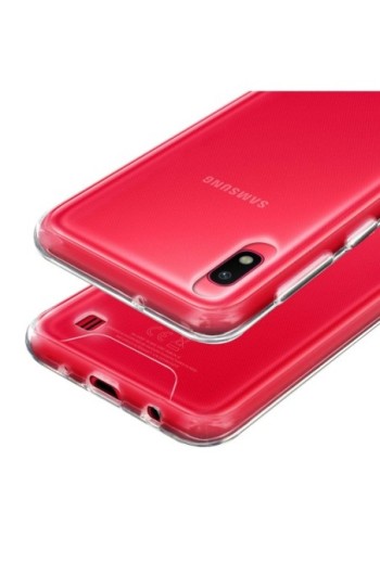Cover rigida contorno Bumper collezione Crystal - Ultra-trasparente per Samsung Galaxy A10 / M10