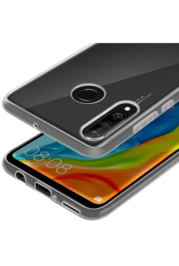 Protezione integrale 360°: Cover morbida trasparente + Pellicola vetro temperato per Huawei P30 Lite