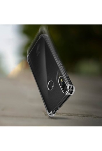 Cover Morbida con Angoli rinforzati Sottile e Leggera - Trasparente per Xiaomi Redmi 7