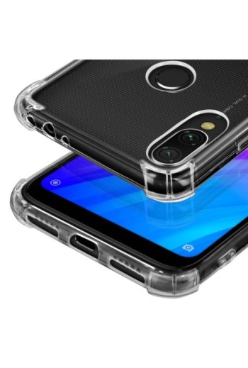 Cover Morbida con Angoli rinforzati Sottile e Leggera - Trasparente per Xiaomi Redmi 7