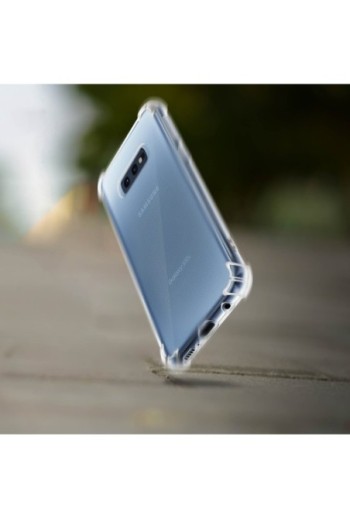 Cover Morbida con Angoli rinforzati Sottile e Leggera - Trasparente per Samsung Galaxy S10e
