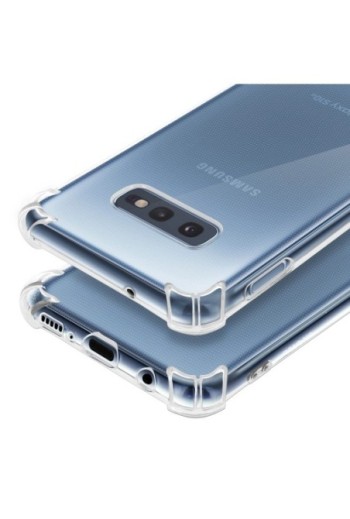 Cover Morbida con Angoli rinforzati Sottile e Leggera - Trasparente per Samsung Galaxy S10e