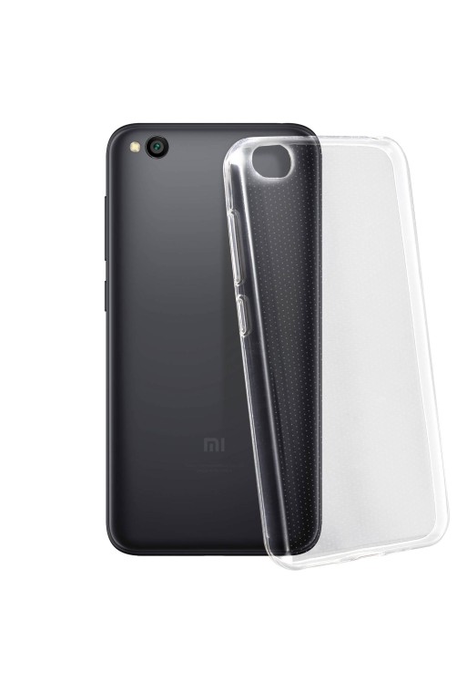 Cover protettiva in Silicone Gel Flessibile e Resistente - Trasparente per Xiaomi Redmi Go