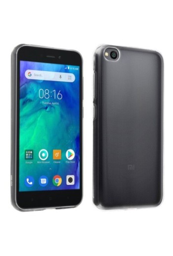 Cover protettiva in Silicone Gel Flessibile e Resistente - Trasparente per Xiaomi Redmi Go