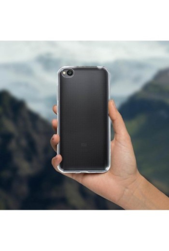 Cover protettiva in Silicone Gel Flessibile e Resistente - Trasparente per Xiaomi Redmi Go