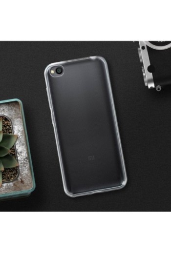 Cover protettiva in Silicone Gel Flessibile e Resistente - Trasparente per Xiaomi Redmi Go