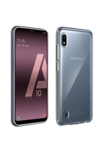 Cover protettiva in Silicone Gel Flessibile e Resistente - Trasparente per Samsung Galaxy A10