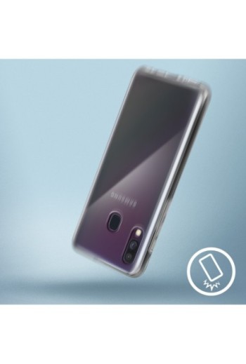 Cover protettiva Integrale Fronte / Retro Rigido - Trasparente per Samsung Galaxy A40