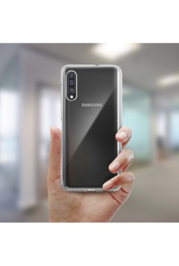 Cover protettiva Integrale Fronte / Retro Rigido - Trasparente per Samsung Galaxy A50