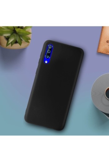 Cover protettiva in Silicone Gel Flessibile e Resistente - Nero per Samsung Galaxy A50