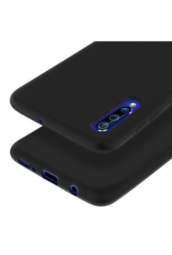 Cover protettiva in Silicone Gel Flessibile e Resistente - Nero per Samsung Galaxy A50