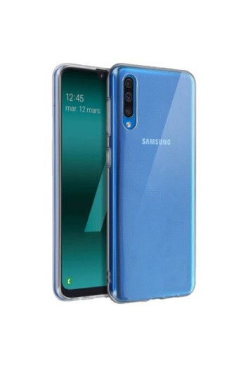 Cover protettiva in Silicone Gel Flessibile e Resistente - Trasparente per Samsung Galaxy A50