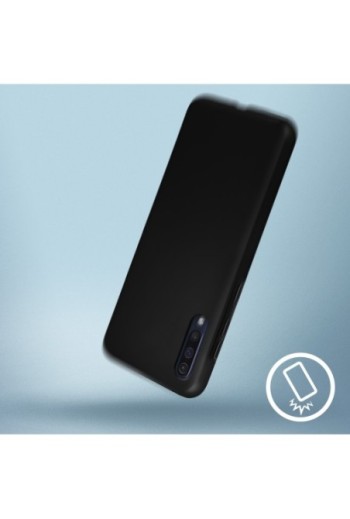 Cover protettiva Integrale Fronte / Retro Rigido - Nero per Samsung Galaxy A50