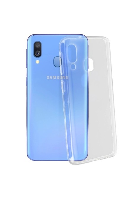 Cover protettiva in Silicone Gel Flessibile e Resistente - Trasparente per Samsung Galaxy A40