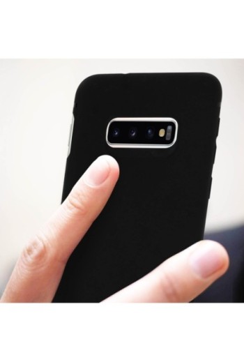 Cover protettiva Opaca Sottile e Leggera - Nero per Samsung Galaxy S10