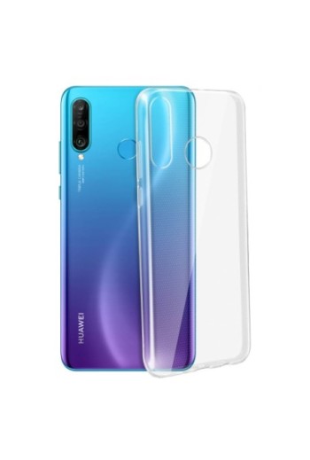 Cover protettiva in Silicone Gel Flessibile e Resistente - Trasparente per Huawei P30 Lite