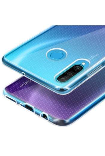 Cover protettiva in Silicone Gel Flessibile e Resistente - Trasparente per Huawei P30 Lite