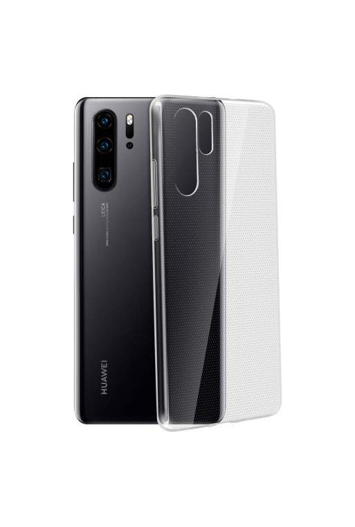 Cover protettiva in Silicone Gel Flessibile e Resistente - Trasparente per Huawei P30 Pro