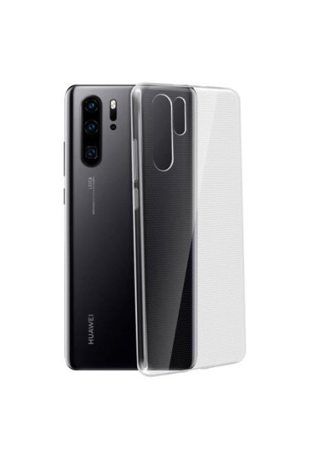Cover protettiva in Silicone Gel Flessibile e Resistente - Trasparente per Huawei P30 Pro