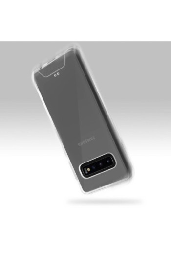 Cover rigida contorno Bumper collezione Crystal - Ultra-trasparente per Samsung Galaxy S10 Plus
