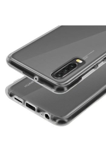 Cover protettiva in Silicone Gel Flessibile e Resistente - Trasparente per Huawei P30