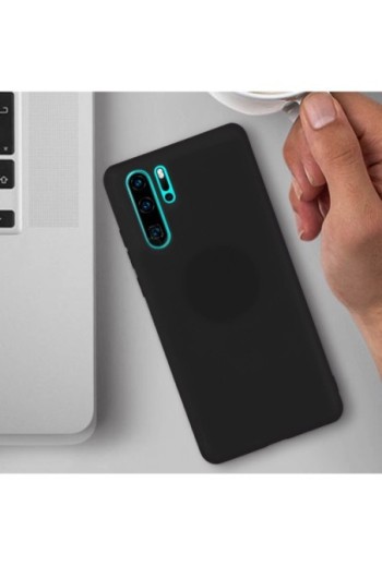 Cover Magnetica e Morbida Soft touch - Nero per Huawei P30 Pro