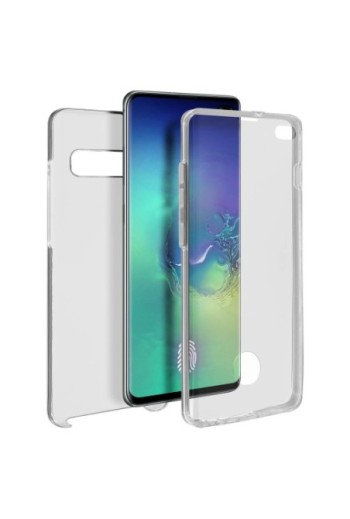 Cover protettiva Integrale Fronte / Retro Rigido - Trasparente per Samsung Galaxy S10 Plus