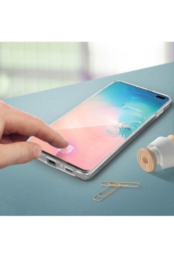 Cover protettiva Integrale Fronte / Retro Rigido - Trasparente per Samsung Galaxy S10 Plus