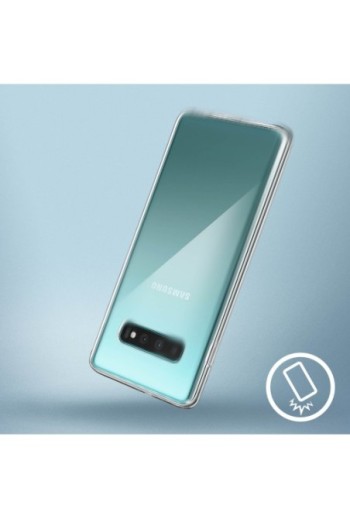 Cover protettiva Integrale Fronte / Retro Rigido - Trasparente per Samsung Galaxy S10 Plus