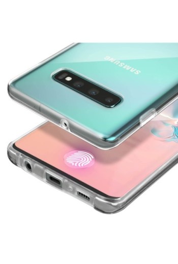 Cover protettiva Integrale Fronte / Retro Rigido - Trasparente per Samsung Galaxy S10 Plus