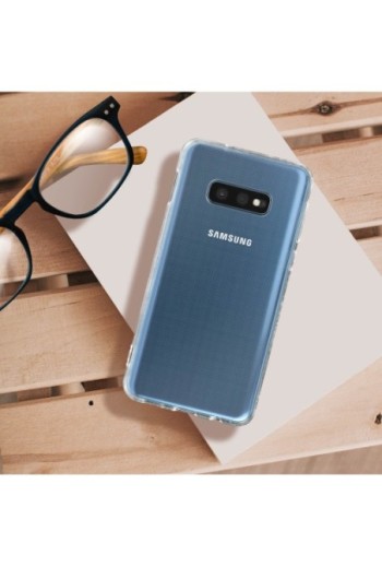 Cover protettiva in Silicone Gel Flessibile e Resistente - Trasparente per Samsung Galaxy S10e