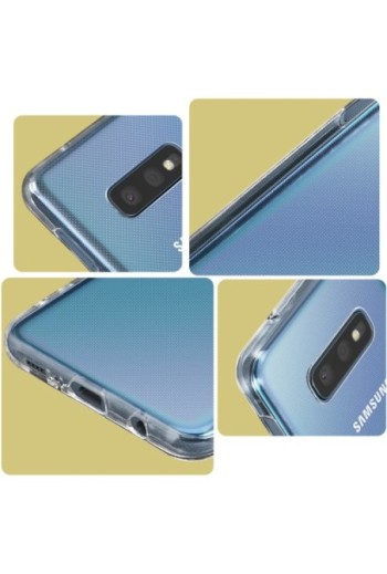 Cover protettiva in Silicone Gel Flessibile e Resistente - Trasparente per Samsung Galaxy S10e