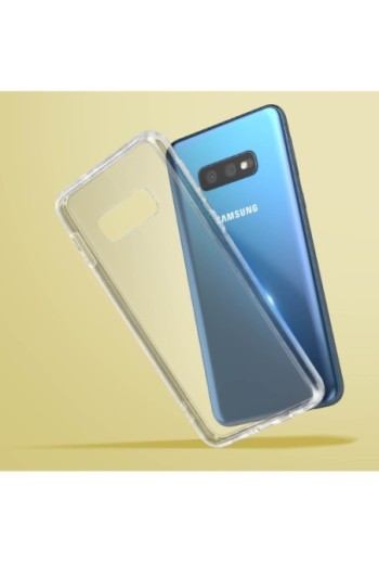 Cover protettiva in Silicone Gel Flessibile e Resistente - Trasparente per Samsung Galaxy S10e