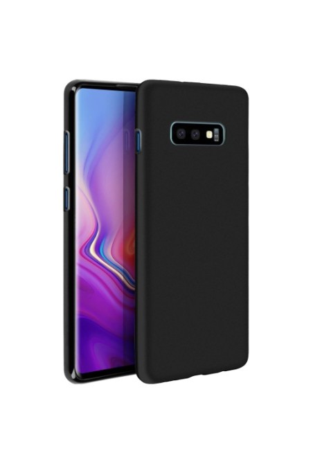 Cover protettiva in Silicone Gel Flessibile e Resistente - Nero per Samsung Galaxy S10e