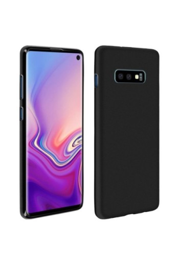 Cover protettiva in Silicone Gel Flessibile e Resistente - Nero per Samsung Galaxy S10e