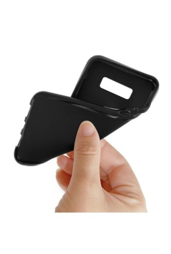 Cover protettiva in Silicone Gel Flessibile e Resistente - Nero per Samsung Galaxy S10e