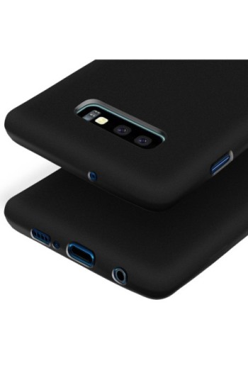 Cover protettiva in Silicone Gel Flessibile e Resistente - Nero per Samsung Galaxy S10e