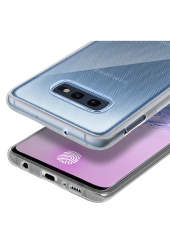 Protezione integrale 360°: Cover morbida trasparente + Pellicola vetro temperato per Samsung Galaxy S10e