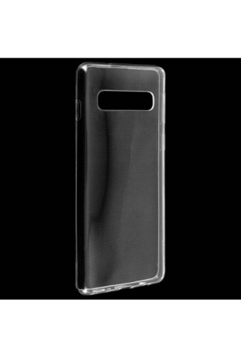 Cover protettiva in Silicone Gel Flessibile e Resistente - Trasparente per Samsung Galaxy S10