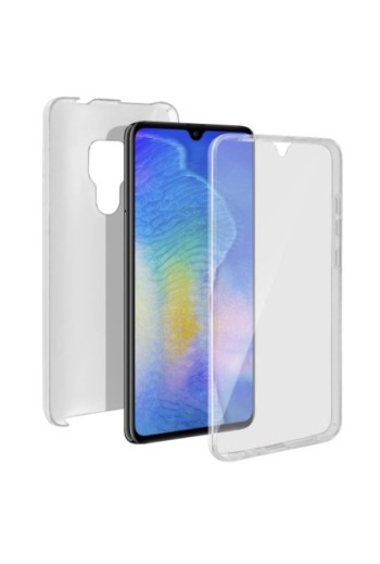 Cover Integrale Fronte morbido + retro rigido Collezione 360° - Trasparente per Huawei Mate 20