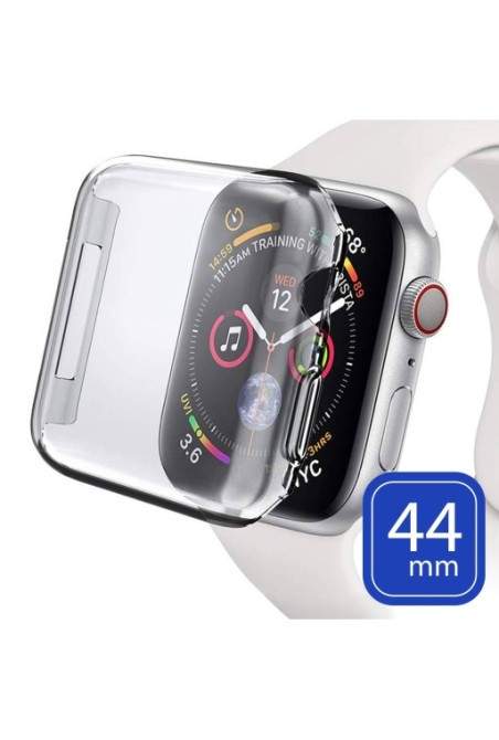 Cover salvadisplay in silicone per Apple Watch 44mm (serie da 1 a 7)