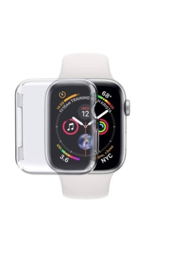 Cover salvadisplay in silicone per Apple Watch 44mm (serie da 1 a 7)