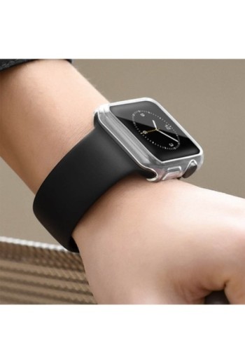 Cover salvadisplay in silicone per Apple Watch 44mm (serie da 1 a 7)