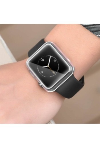 Cover salvadisplay in silicone per Apple Watch 44mm (serie da 1 a 7)
