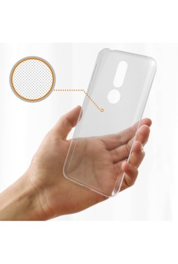 Cover protettiva in Silicone Gel Flessibile e Resistente – trasparente per Nokia 7.1