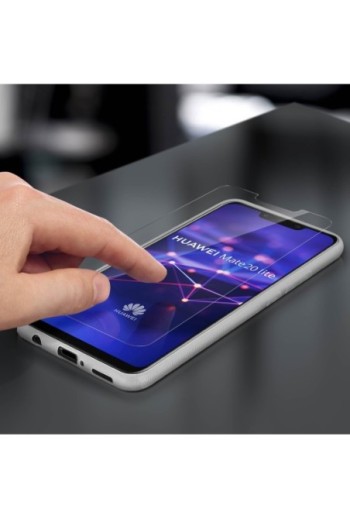 Protezione integrale 360°: Cover morbida trasparente + Pellicola vetro temperato per Huawei Mate 20 lite