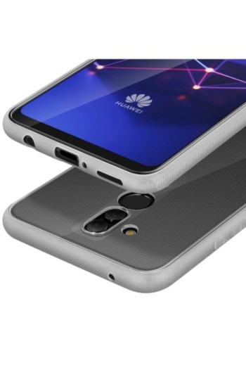 Protezione integrale 360°: Cover morbida trasparente + Pellicola vetro temperato per Huawei Mate 20 lite
