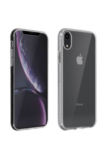 Protezione integrale 360°: Cover morbida trasparente + Pellicola vetro temperato per Apple iPhone XR