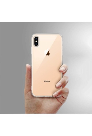 Cover Integrale fronte morbido + retro rigido Collezione 360° - Trasparente per Apple iPhone XS Max
