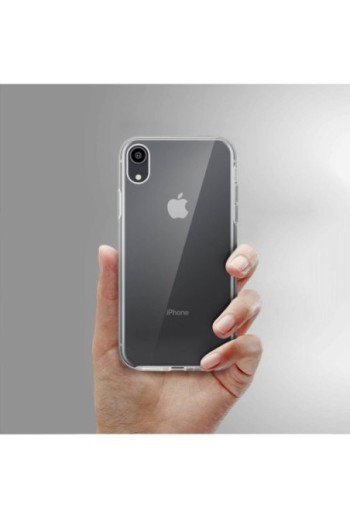 Cover Integrale fronte morbido + retro rigido Collezione 360° - Trasparente per Apple iPhone XR